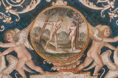 Adam et Ève (détail) - Alessandro Araldi