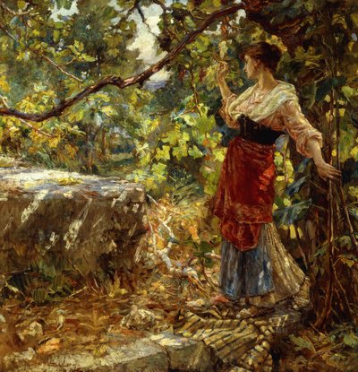 Pensées lointaines, 1919 - Alessandro Battaglia