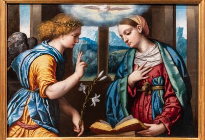 Annonciation, vers 1535-40 - Alessandro Bonvicino Moretto