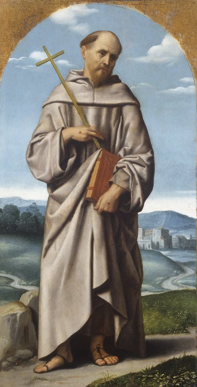 Saint François, c.1529 - Alessandro Bonvicino Moretto