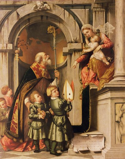 La Pala Rovelli, 1539 - Alessandro Bonvicino Moretto