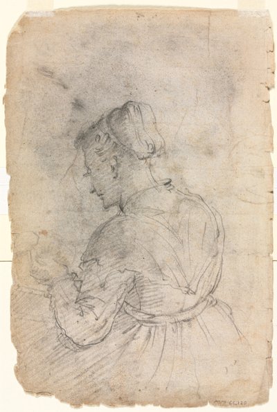 Une servante de cuisine, seconde moitié des années 1500 - Alessandro Casolani