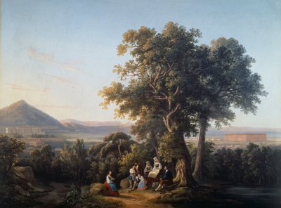 La plaine de Caserte - Alessandro Fergola
