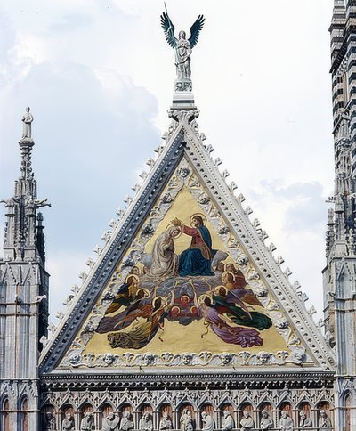 Cathédrale de Sienne (Cattedrale di Santa Maria Assunta). 1215-1263. (détail) - Alessandro Franchi