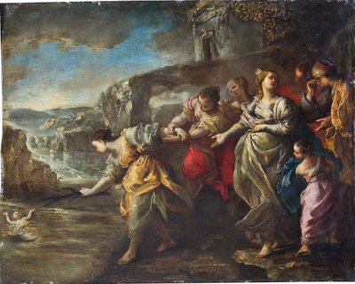 La Découverte de Moïse - Alessandro Gherardini