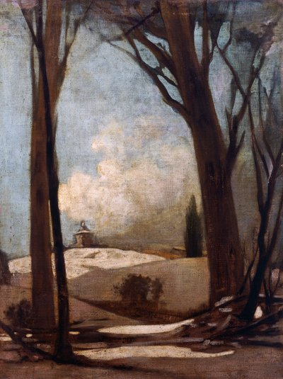 Paysage enneigé avec San Luca - Alessandro Guardassoni