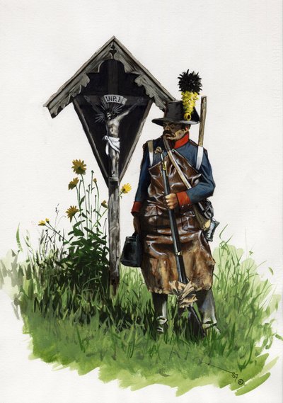 Premier Empire (1804-1814 et 1815) : soldat pionnier de l