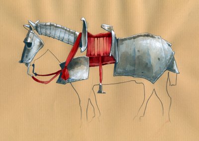 Armure de cheval - Alessandro Lonati
