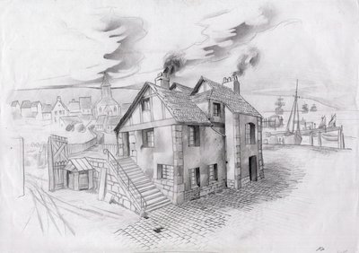 Maison dans un village près d