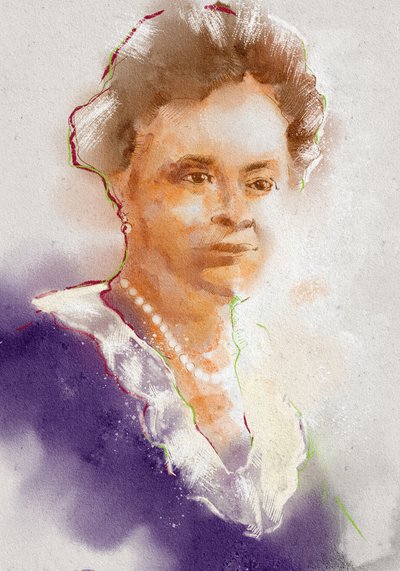 Portrait de la pharmacologue Gertrude B. Ellion, 2023 (illustration) - Alessandro Lonati