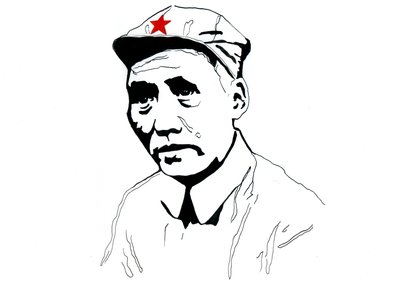 Portrait de Mao Zedong - Alessandro Lonati