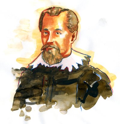 Portrait de Johannes Kepler (1571-1630) - Alessandro Lonati