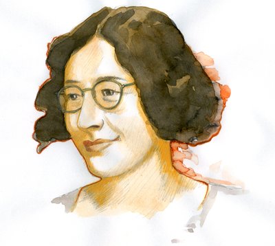 Portrait de Simone Weil (1909-1943), philosophe française - Alessandro Lonati