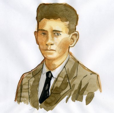 Portrait de Franz Kafka (1883-1924) - Alessandro Lonati