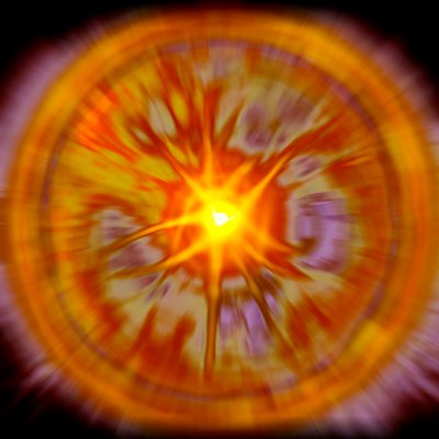 Représentation du Big Bang à l