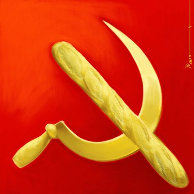 La faucille et la baguette. Allégorie du communisme en France - Alessandro Lonati