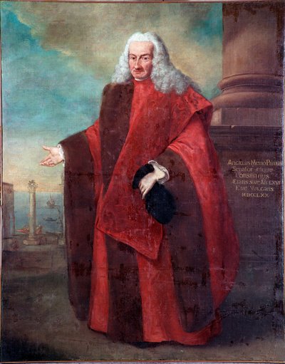 Portrait du sénateur de la République de Venise Angelo Memmo I Peinture d