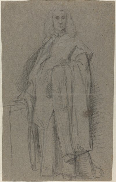Un procureur vénitien de San Marco (recto) - Alessandro Longhi or Pietro Longhi