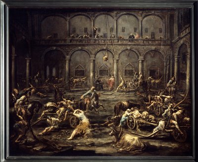 Arrivée des galériens à la prison de Gênes - Alessandro Magnasco
