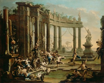 Bacchanale, vers 1720-30 - Alessandro Magnasco