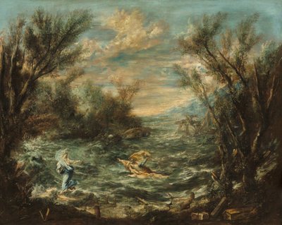 Christ au lac de Galilée, c. 1740 - Alessandro Magnasco