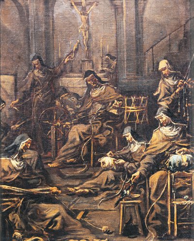 Nonnes filant et brodant, par Alessandro Magnasco, dit Lissandrino - Alessandro Magnasco
