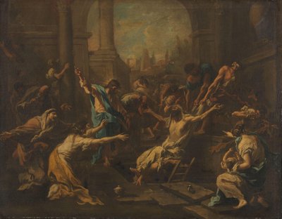 La Résurrection de Lazare - Alessandro Magnasco