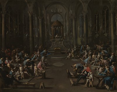 La synagogue, 1725-35 - Alessandro Magnasco