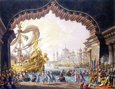 Il crociato in Egitto - Alessandro Sanquirico
