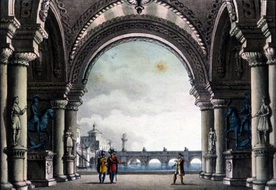 Scénographie de Sanquirico pour l