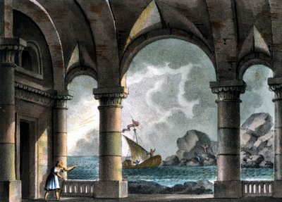 Scénographie de Sanquirico pour l