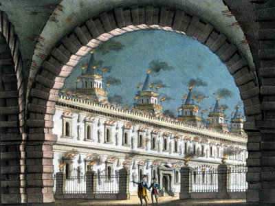 Scénographie de Sanquirico pour l