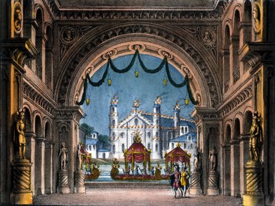 Scénographie de Sanquirico pour l
