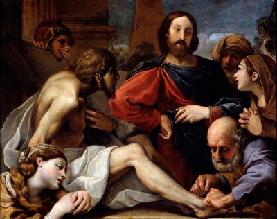La Résurrection de Lazare, fin du XVIe ou XVIIe siècle - Alessandro Tiarini