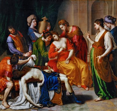 La Mort de Cléopâtre - Alessandro Turchi