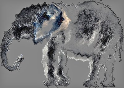 Éléphant, 2020 - Alex Caminker