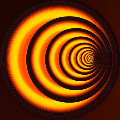 chemin souterrain (orange), 2019 - Alex Caminker