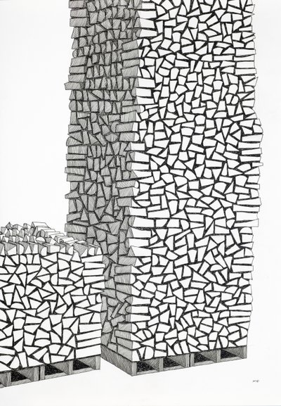 Fantaisie de Palettes de Bois de Chauffage - Alex Dunn