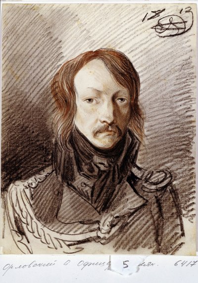 Portrait de Alexei Pavlovich Lanskoy (1789-1855) - Alexander Orlowski