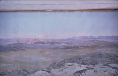 Un fjord en Norvège - Alexander Alexeyevich Borisov