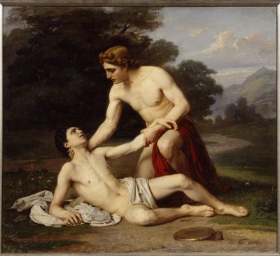 Apollon et Hyacinthe - Alexander Alexeyevich Kiselev