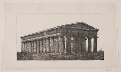 Temple de Poséidon à Paestum - Alexander Blom