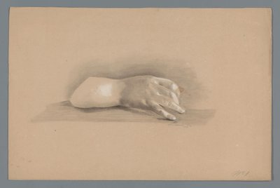 Modèle en plâtre d