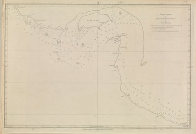 Plans des ports, Dalrymple, Alexander publié en 1791. Une carte plane du golfe de Perse, par le lieutenant John Cant 1773 - Alexander Dalrymple