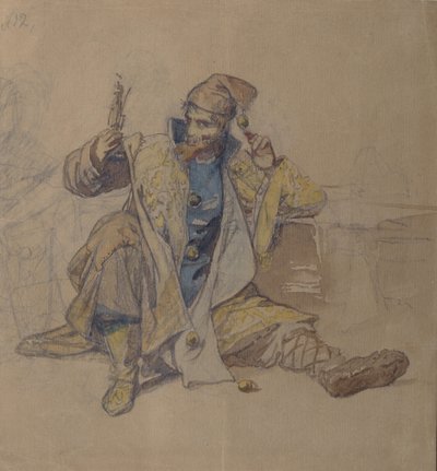 Bouffon du tsar Ivan le Terrible - Alexander Dmitrievich Litovchenko