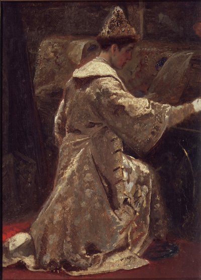 Tsar Alexis I Mikhailovich de Russie 1629-1676, avant 1886 - Alexander Dmitrievich Litovchenko