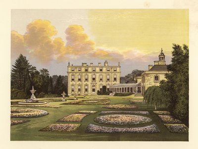 Maison et jardins de Ditchley, Oxfordshire, Angleterre - Alexander Francis (after) Lydon