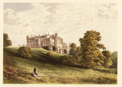 Château de Lambton, Comté de Durham, Angleterre (gravure) - Alexander Francis (after) Lydon