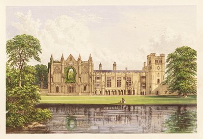 Newstead Abbey, Nottinghamshire, Angleterre. 1880 (gravure) - Alexander Francis (after) Lydon