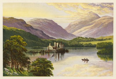 Paysage de loch écossais : Loch Awe - Alexander Francis (after) Lydon